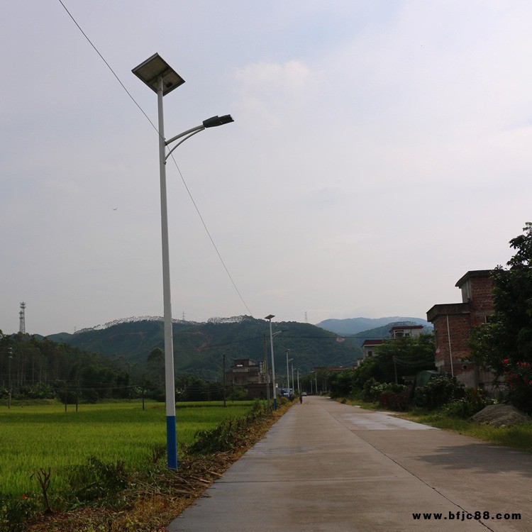 公園5米太陽能路燈 華贏生產小區A字臂照明燈室外LEd照明燈