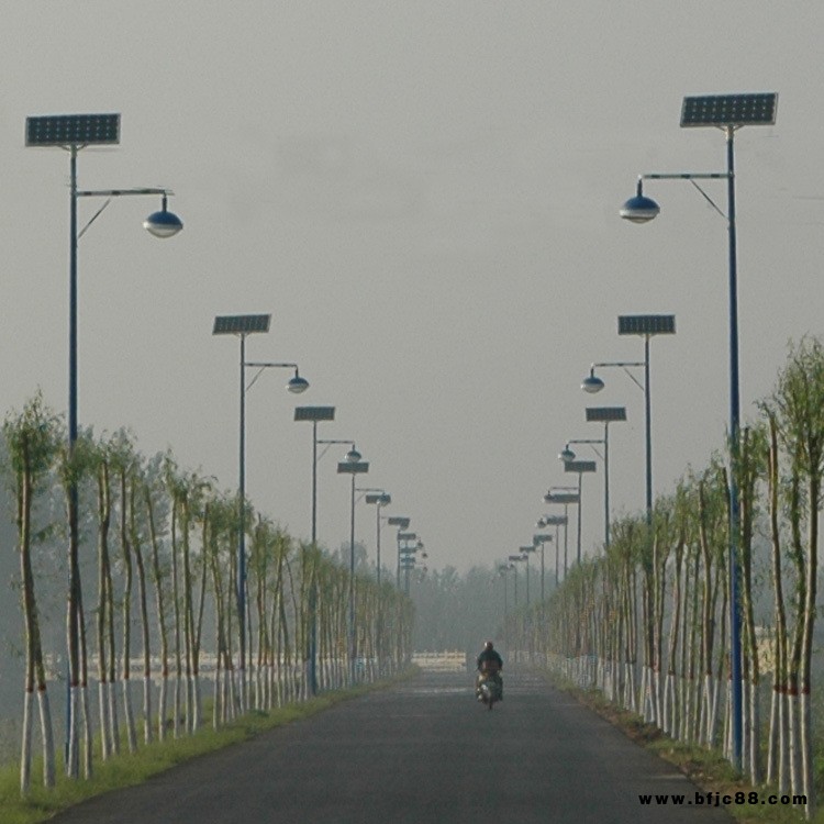 兩年質保小區學校公園太陽能路燈30Wled昆明9米大功率LED太陽能