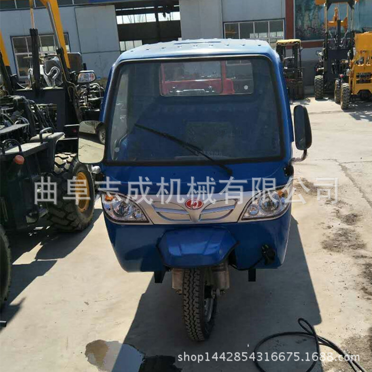 18馬力柴油農(nóng)用三輪車 2T自卸式工程翻斗車 建筑砂石運(yùn)輸車 熱銷示例圖6