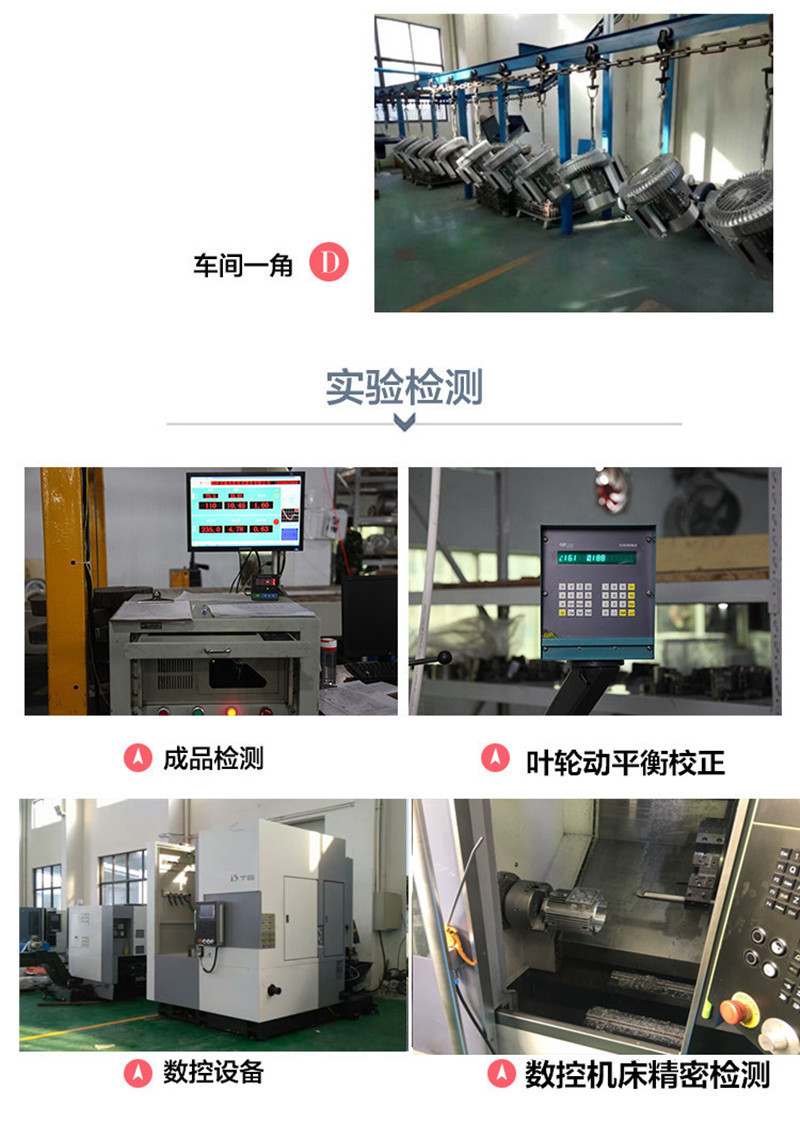 糧食自動扦樣器專用高壓風機-5.5KW雙葉輪漩渦高壓氣泵 扦樣機示例圖30